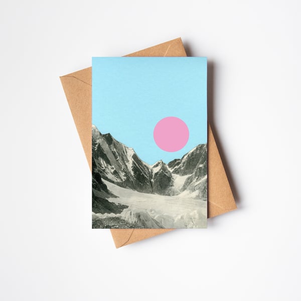 Mountain Card - Winter Sun