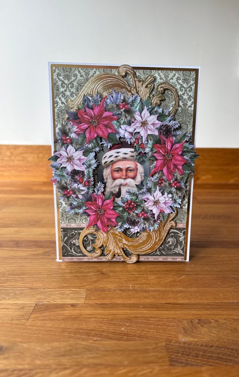 Vintage christmas wreath.