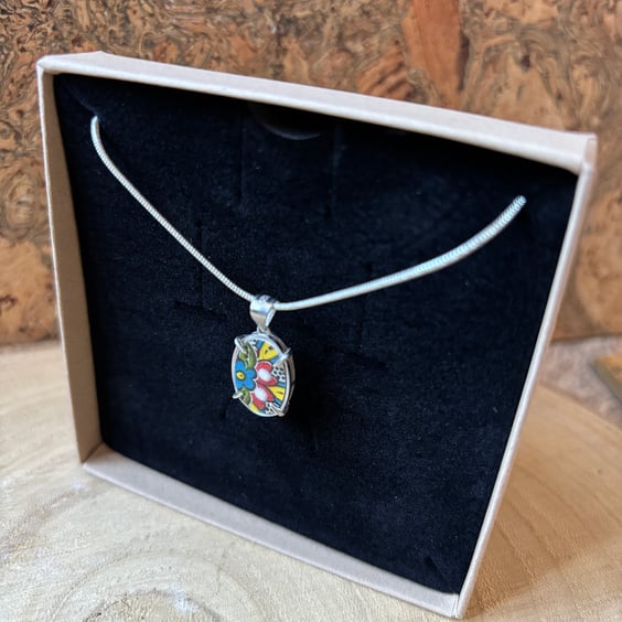 Handmade Pendant Necklace, One of a Kind Eco Friendly Gifts, cute Necklace.