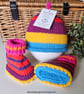 Baby Girl's Pure Cotton Beanie Hat & Booties Set 3-9 months size  - Image 7