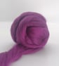 Plum Corriedale top fibre - Image 1