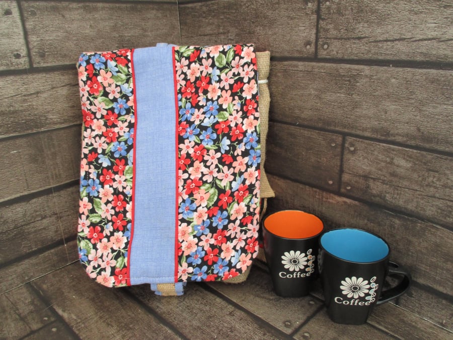 Eco-Friendly Small Rucksack Handmade from Upcycled Materials Unique Sustainable 