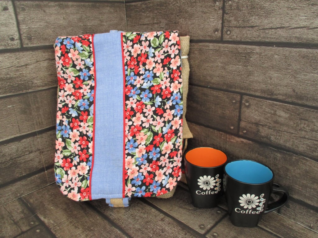 Eco-Friendly Small Rucksack Handmade from Upcycled Materials Unique Sustainable 