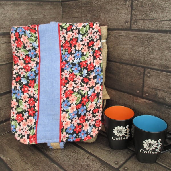 Eco-Friendly Small Rucksack Handmade from Upcycled Materials Unique Sustainable 