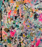 "Disco Daze" Original Abstract Painting - Image 3