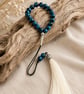Blue Tiger Eye Komboloi (Worry Beads) - 21 Beads
