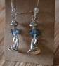 Witch hat earrings with crystals - Image 6
