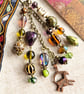 Handmade bag charm, boho bag charm, Capricorn gift, capricorn bag charm