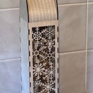 Handmade Christmas Snowflake Wine Bottle Gift Box – Wooden Wine Carrier