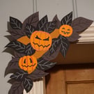 Hand made Halloween or Autumn corner decoration