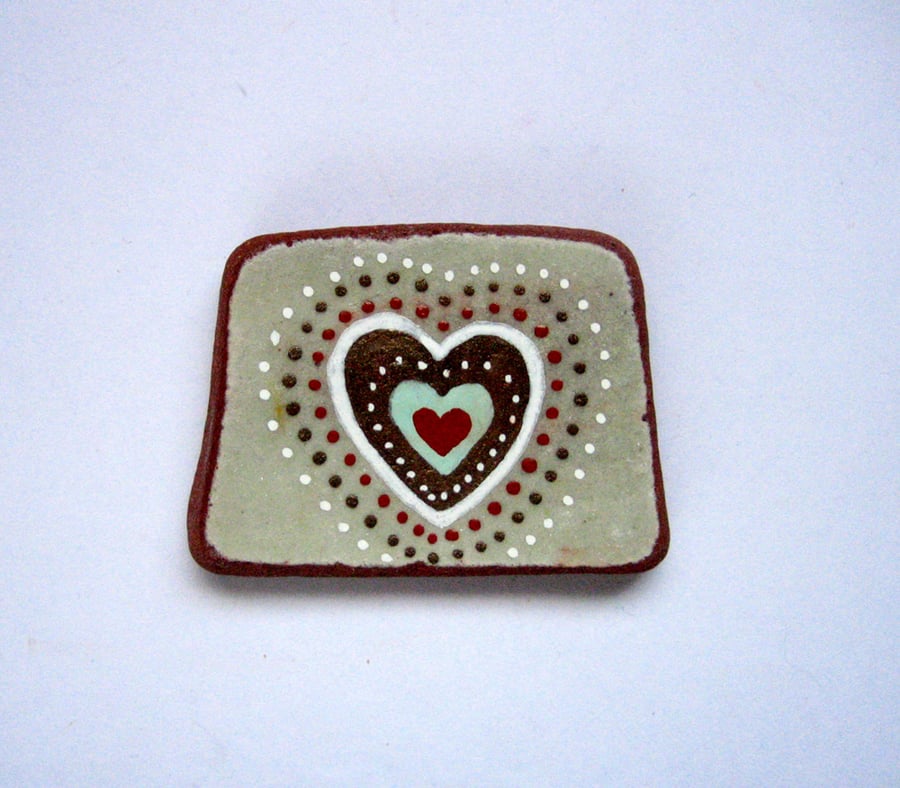 Heart beach pottery