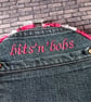 Handmade Denim Pocket Wall Hanging - Medium - Image 5