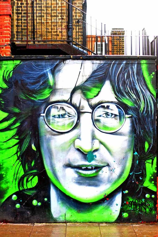 John Lennon Mural Camden Town Photograph Print