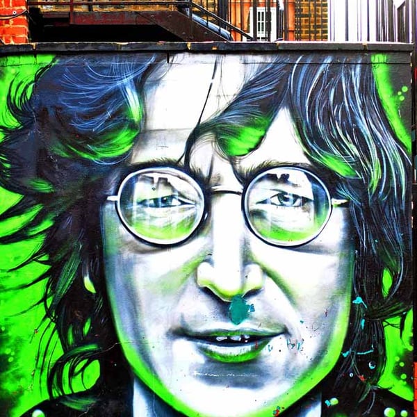 John Lennon Mural Camden Town Photograph Print