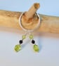 925 Silver Hoop & Gemstone Earrings, Anniversary, August Birthstone Gift For Leo - Image 2