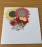 Handmade Floral Birthday Card - Image 4