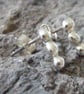 Sterling Silver Nugget Stud Earrings - Image 3