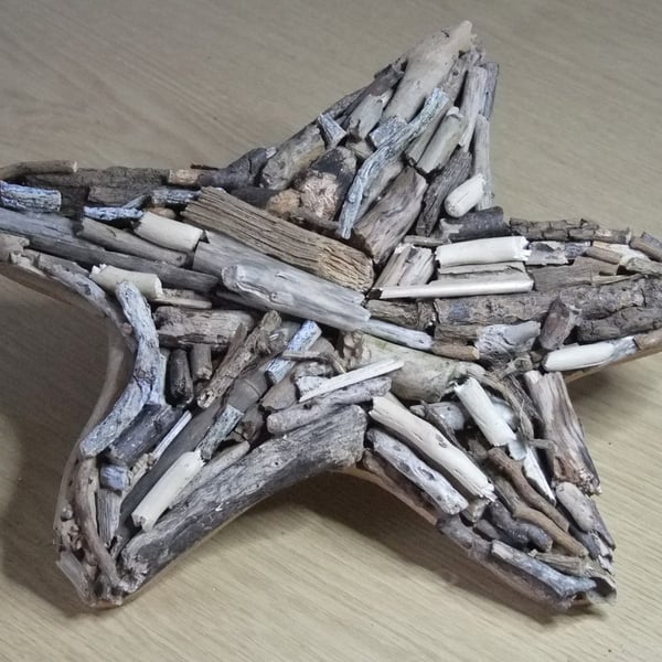 8" Driftwood starfish shaped wallhanging,for Lorraine