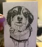 A6 Hand Drawn Pet Portrait - Image 4