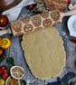 Sugar Skull Embossing Rolling Pin - Image 1