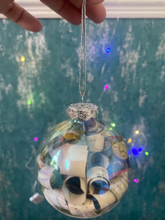 Thomas the Tank Engine Glass Bauble