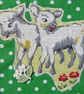 SALE Vintage Spring Lambs Tote Bag - Image 4