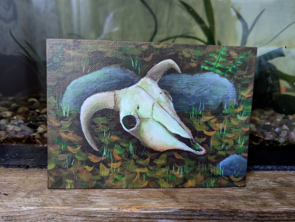 Forest Floor - Acrylic Painting