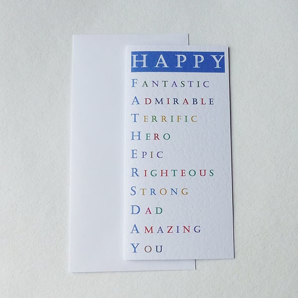 Father’s Day card – Happy Father's Day