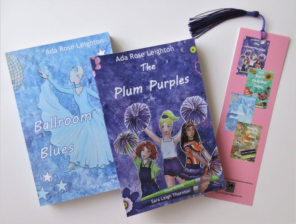 Beautiful Bundle Ballroom Blues and The Plum Purples Children's Books Paperback