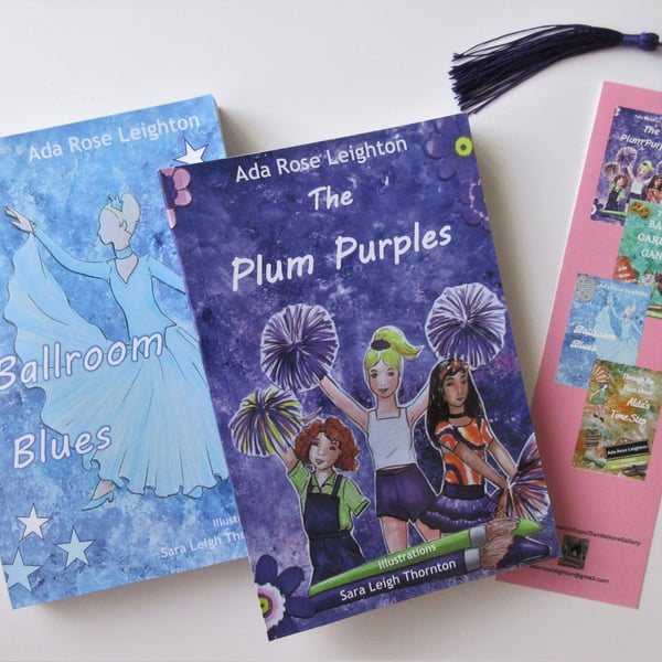 Beautiful Bundle Ballroom Blues and The Plum Purples Children's Books Paperback