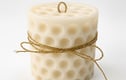Sculptural Candles Ivory Mist