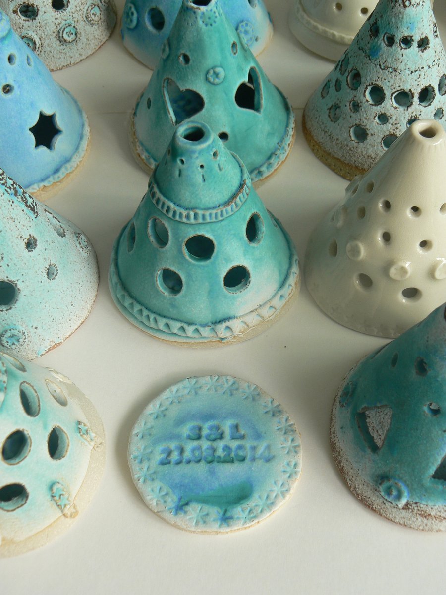 Personalised Teepee Candleholder