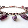 Purple bracelet - Reserved for Vanessa