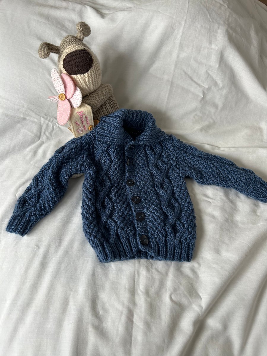 Baby’s Aran Jacket 