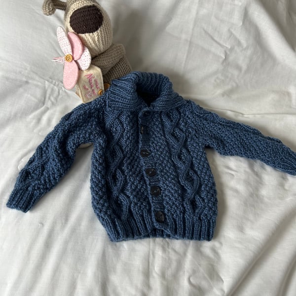 Baby’s Aran Jacket 