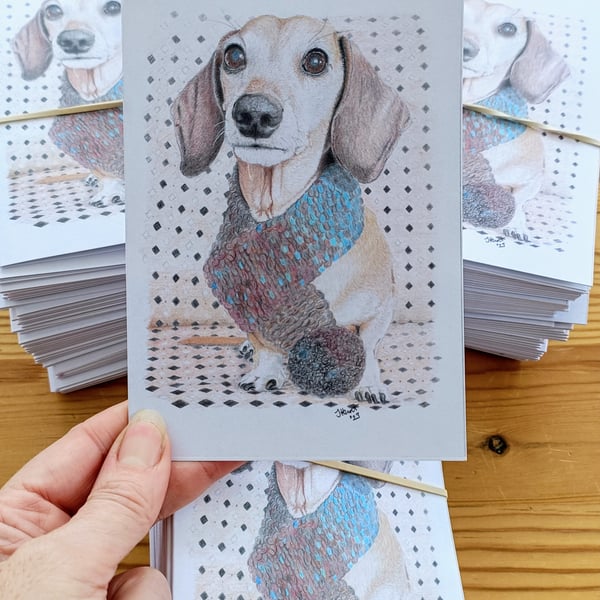 "ERNIE THE IVDD WARRIOR" cards to raise money for the charity D2D