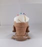 Ceramic Hand Painted Small Novelty Dog Puppy Animal Sewing Craft Pin Cushion. - Image 3