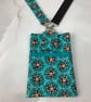 Floral phone case, Flower pouch, Detachable strap, 2 options - Image 9