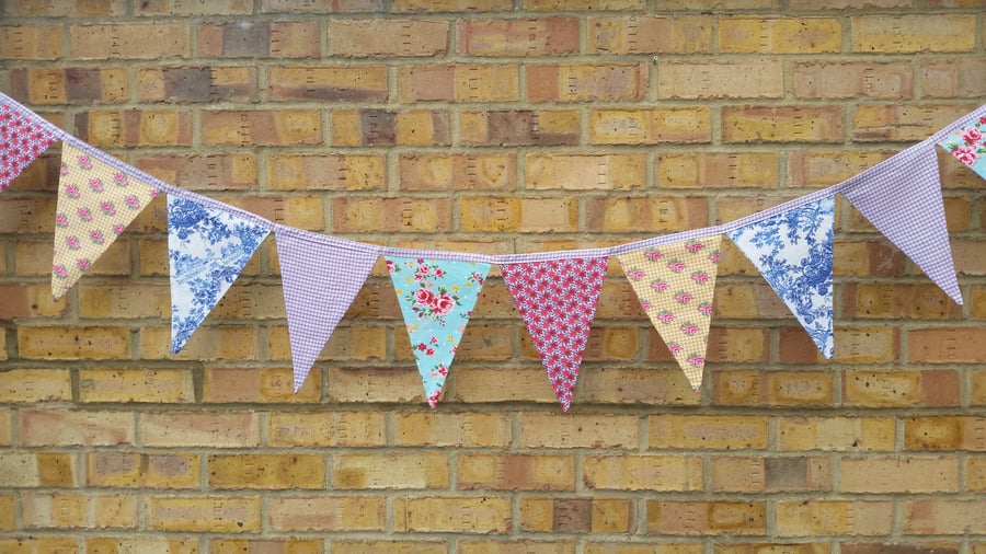 Tea party bunting. 