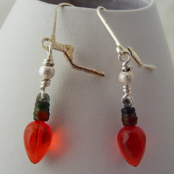 Christmas Lights Earrings