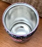 Pink Peonies Coffee Beans Tin Can Upcycled Decoupaged Storage Pencil Pen Pot - Image 4