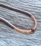 Grey and amber necklace - Image 4