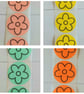 40 'Lazy Daisy' Thermal Printed Stickers (Lazy daisy mix)  - Image 4