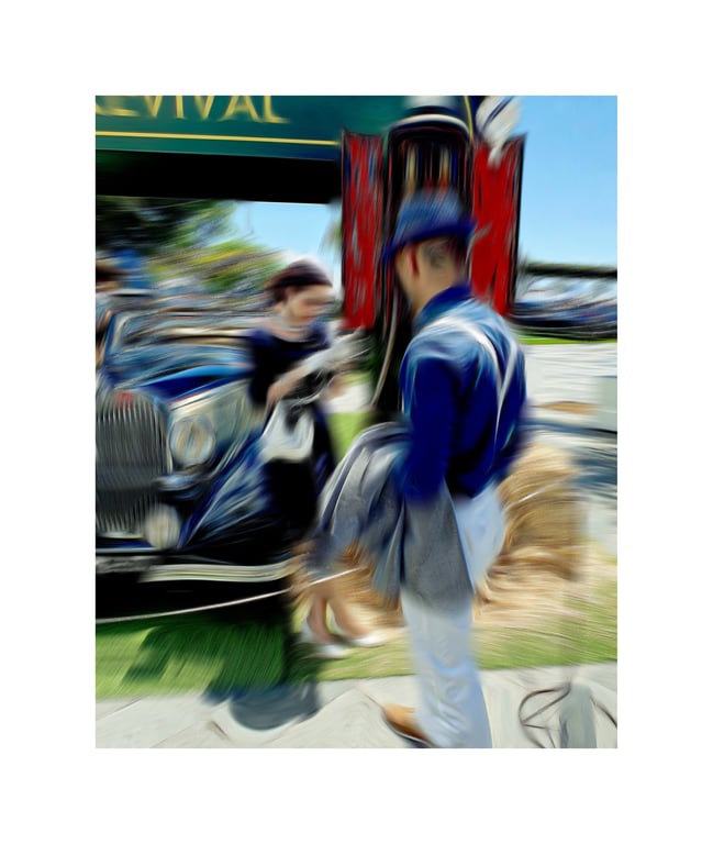 Madeira Classic Car Revival 2025, Mounted Archival Photo Print