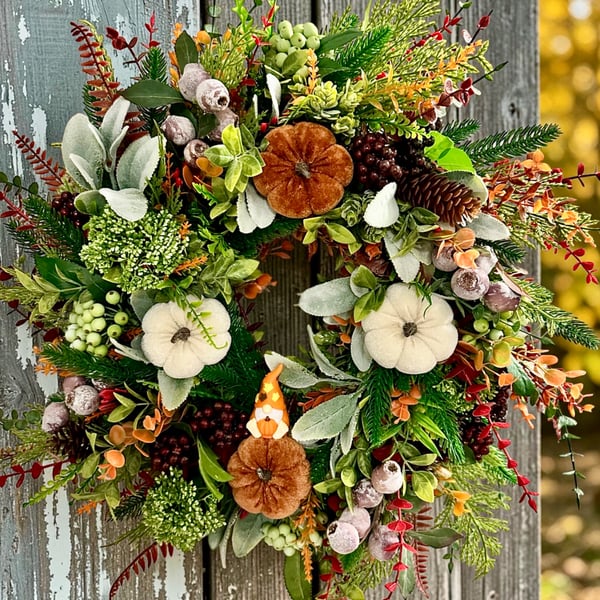 Autumn Everlast Door Wreath