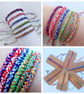 Cord Friendship Bracelets - Welsh Colours - Image 9