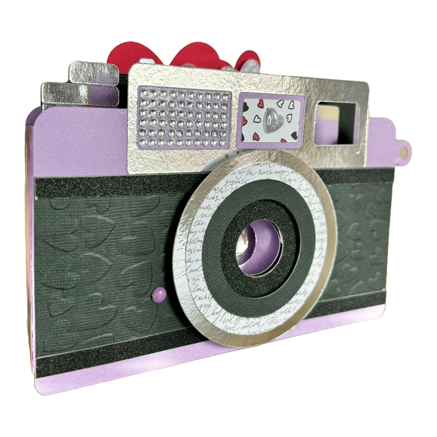 Vintage Camera Pop-Up Card, Timeless Memories 3D Card, Photography Lovers Card