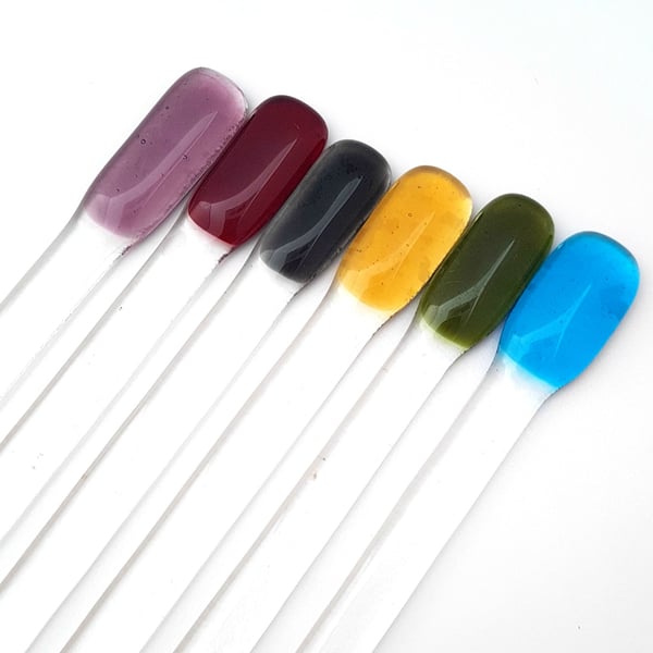 Set of Multicoloured Drink Stirrers