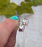 White Aurora Opal Stud Earrings - JBJ3043 - Image 5
