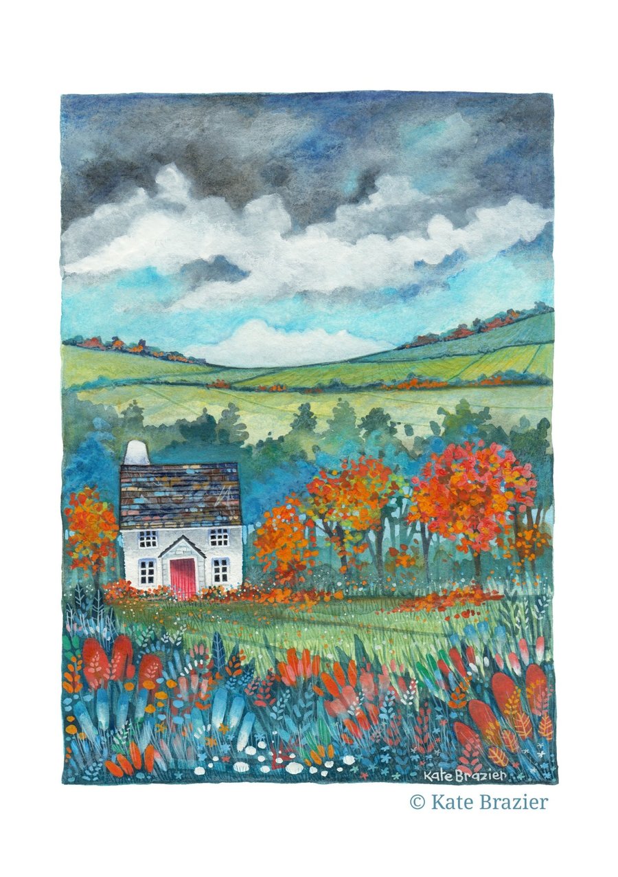 Russet Cottage - Signed Limited Edition Giclee Print